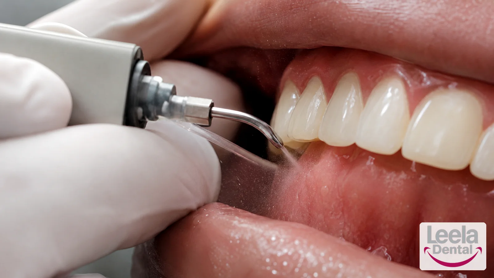 Gum treatment at Leela Super Speciality Dental Hospital, Kakinada.